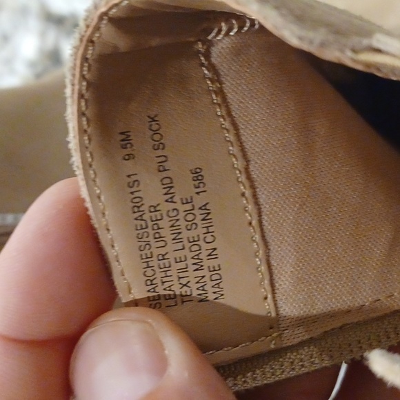 STEVE MADDEN Searches Womens Suede Block Heel Ankle Boots - Picture 7 of 8